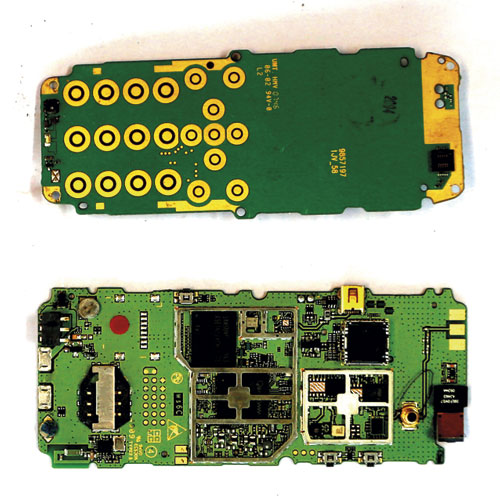 Платы-кнопочных-1-sim-мобильных-телефонов-без-экранов-и-металический-рамок